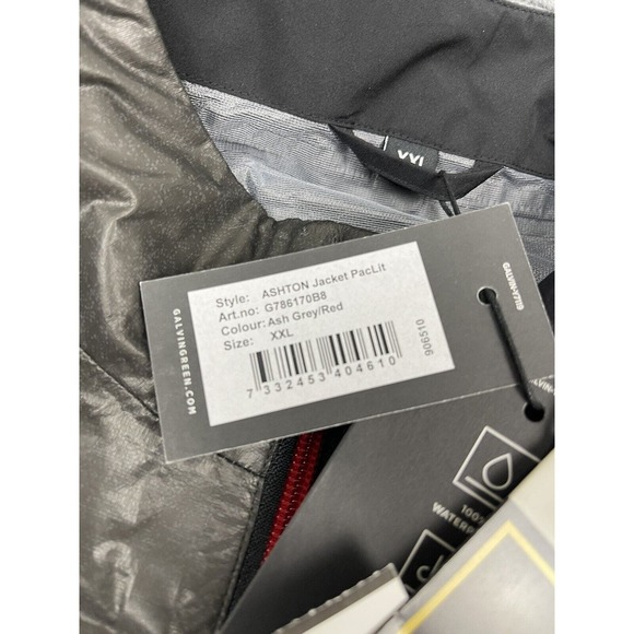 GALVIN GREEN Mens Jacket 2XL Golf Ashton Gore-Tex ShakeDry Waterproof 399$ New - Picture 4 of 6